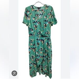 Floral high-low dress!